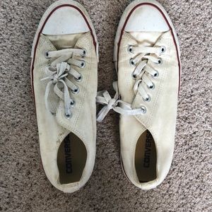 Low Rise White Converse